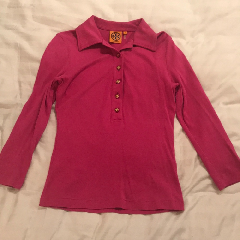 Tory Burch women’s polo- hot pink